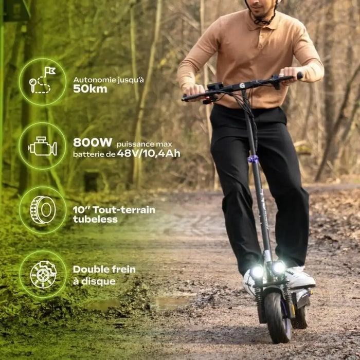 Electric Scooter Urbanglide ECROSS ONE 800 W Black 25 km/h - Електроника Игри<<<Компютри|