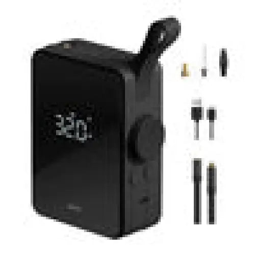 Electric Tire Inflator HOTO QWCQB001 2500mAh (black) - Mini compressors<<<Car accessories<<<InnproXML