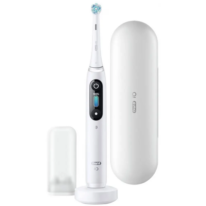 Electric toothbrush Oral B iO S8 White 3/14/6 - Ел. четки и зъбни душове<<<За Здравето<<<Уреди за здраве и