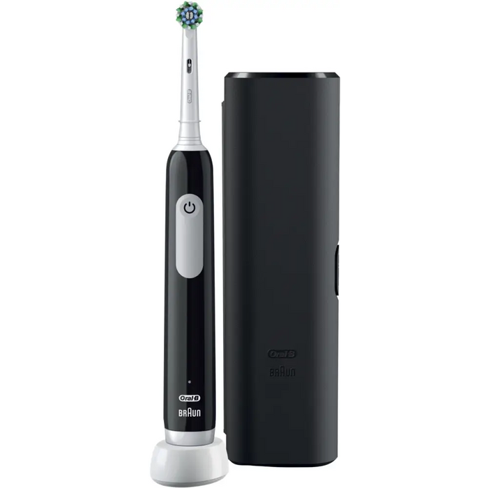 Electric toothbrush Oral B Pro 1 Black + Travel case - Ел. четки и зъбни душове<<<За Здравето<<<Уреди за здраве и