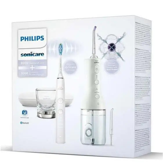 Electric toothbrush + oral shower PHILIPS Sonicare DiamondClean 9000 HX3866/41 - Грижа за устната хигиена<<<Грижа за