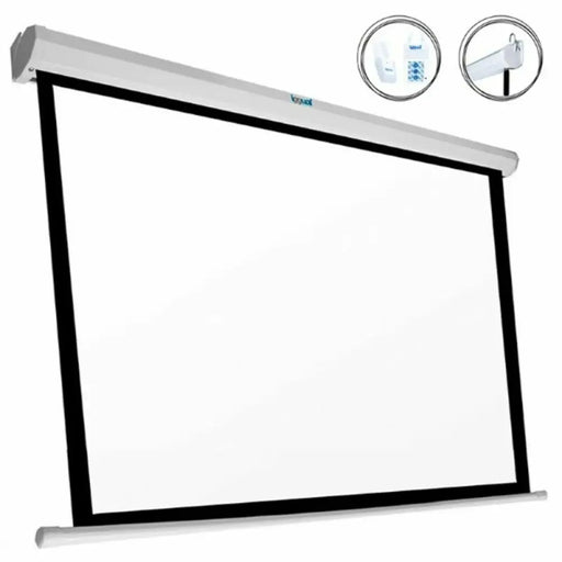 Electric Wall Screen iggual PSIES240 White (240 x 240 cm) - Електроника Периферни и резервни части<<<Компютри|