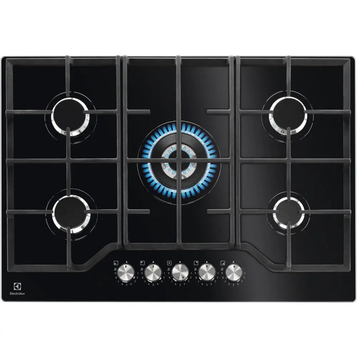 Electrolux KGG75362K Black Built-in 74 cm Gas 5 zone(s) - Built-in hot platesAGD-PGZ<<<Home Appliance