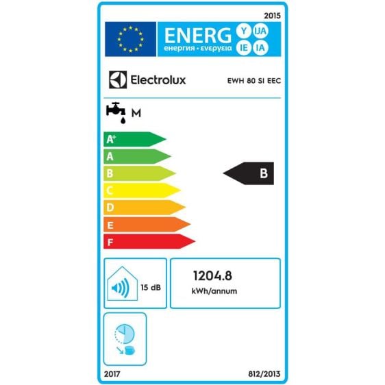 Boiler ELECTROLUX EWH 80 SI - 2000 W, 65 liters