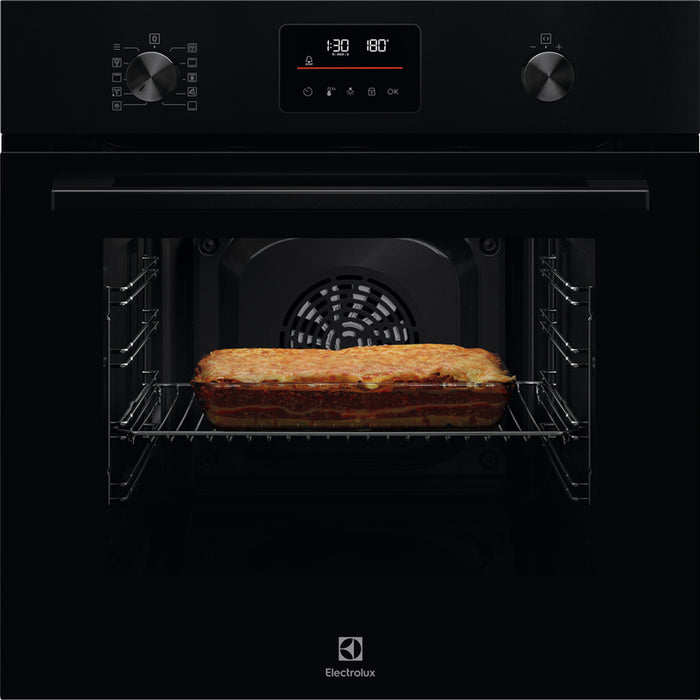 Built-in oven ELECTROLUX LOF4P06BK, 65 l, SurroundCook®, Pyrolysis, A+