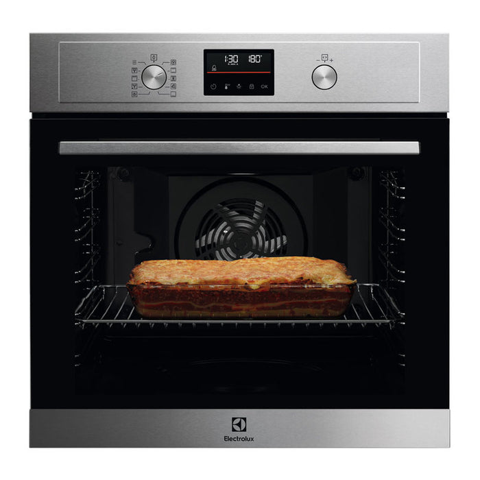 Built-in oven Electrolux EOF4P56X, 72, Push buttons, A+, Pyrolysis