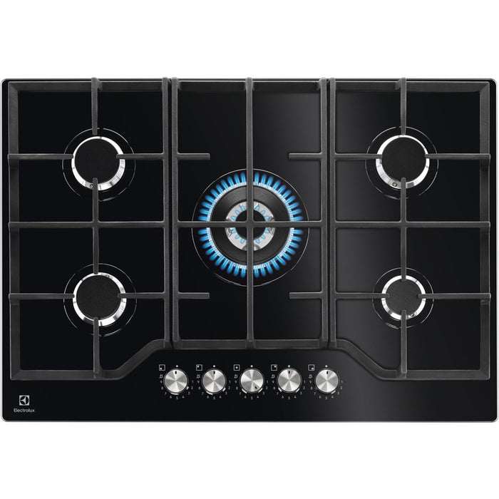 Electrolux KGG75362K Black Built-in 75 cm Gas 5 zone(s)