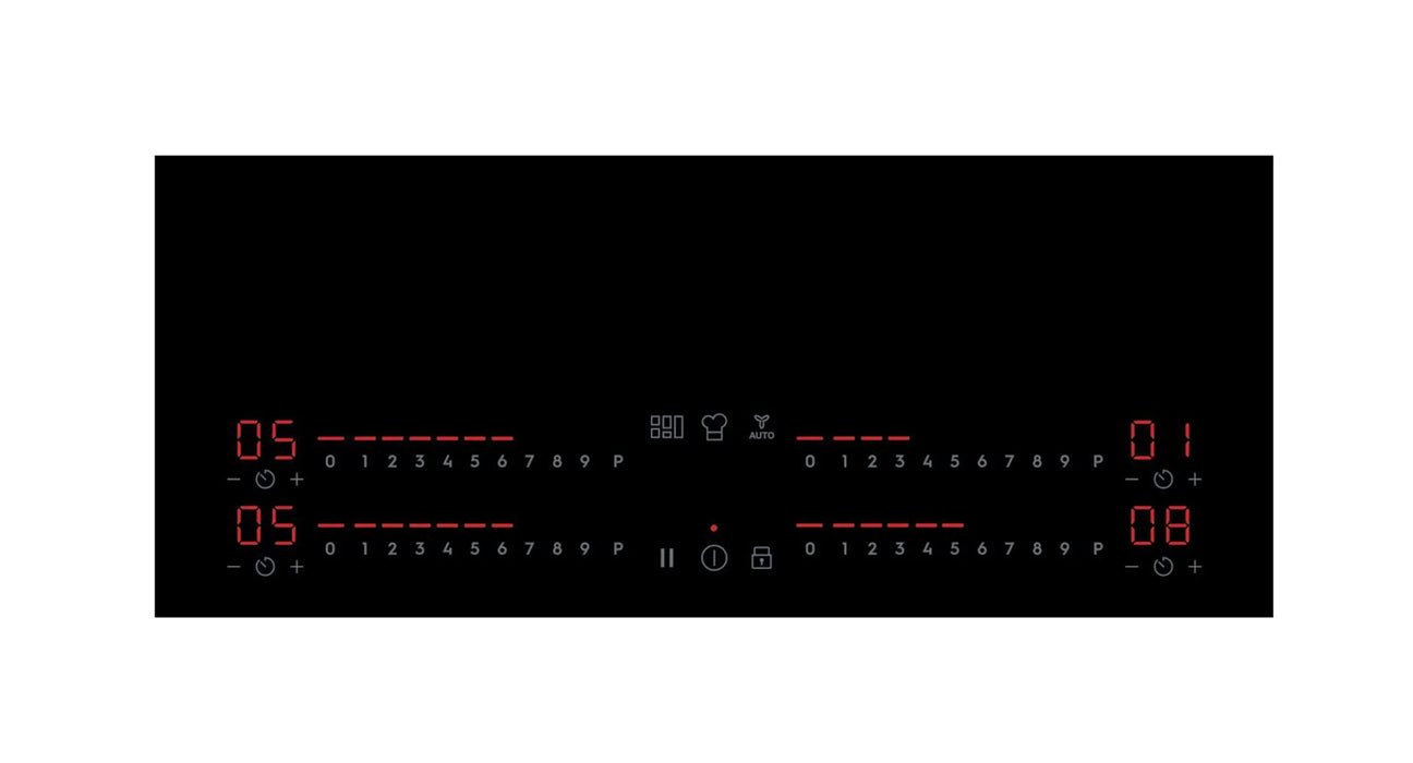 Electrolux EIV64453 Black Built-in 60 cm Zone induction hob 4 zone(s)