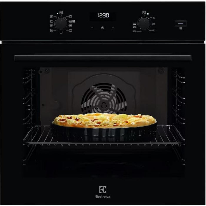 Built-in oven Electrolux EOD5F71Z, Push buttons, 72, A, Water cleaning