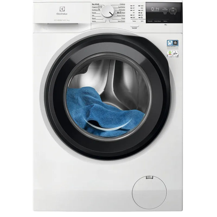 Washing machine ELECTROLUX EW6F2282E, 8 kg, 1200 rpm.