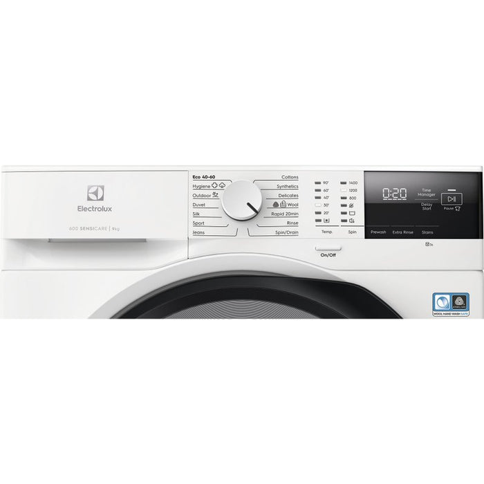 Washing machine Electrolux EW6F2492E***, 1400 rpm, 9.00 kg, A, White