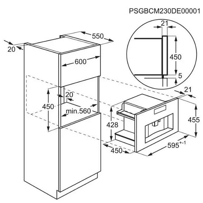 Built-in coffee machine Electrolux KBC85Z (ST), Sensory