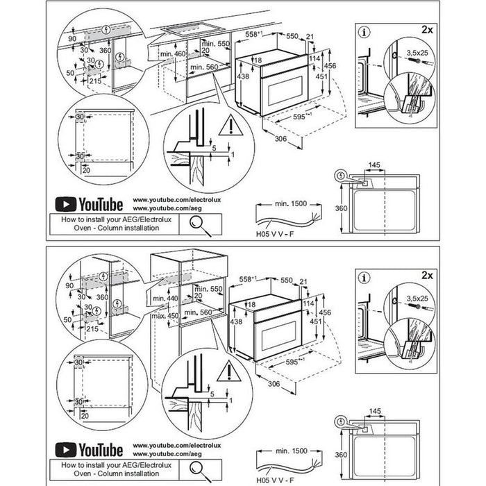 Built-in oven Electrolux KVLBE09X (ST), 44, Sensor