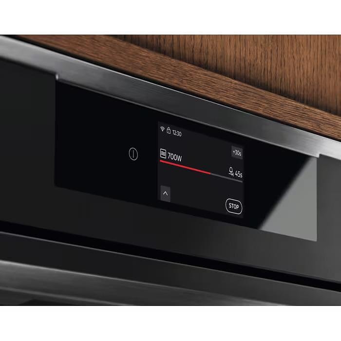 Built-in oven Electrolux KVM9E2XT, 44, Water cleaning, Sensor