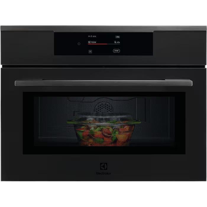 Built-in oven Electrolux KVM9E2XT, 44, Water cleaning, Sensor