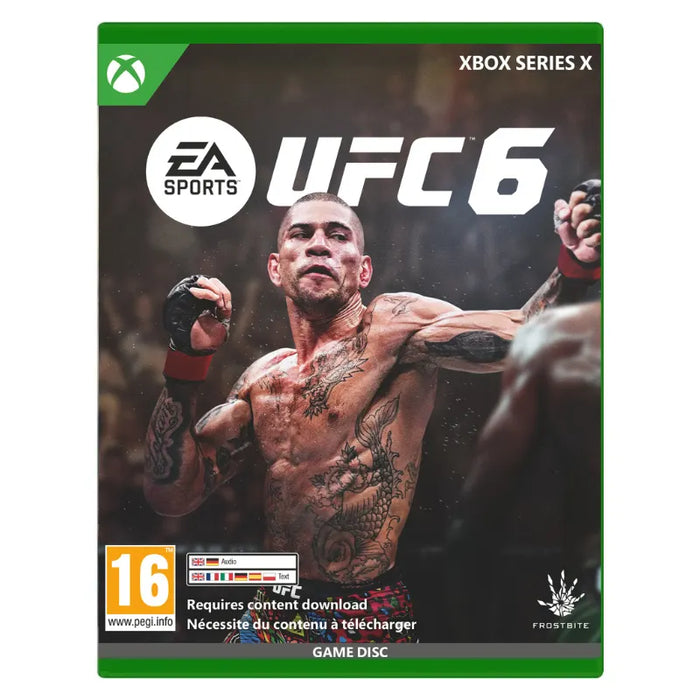 UFC 6 game (XBOX X)