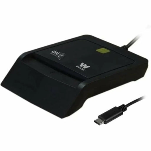 Electronic ID Reader Woxter Black - Компютър Мрежи и компоненти<<<Компютри| Електроника<<<BigBuy&&&Мулти Четец за
