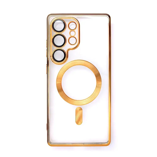 Electroplated Case with MagSafe galvanized for iPhone 16e - gold - Cell phone cases and covers<<<HurtelXML