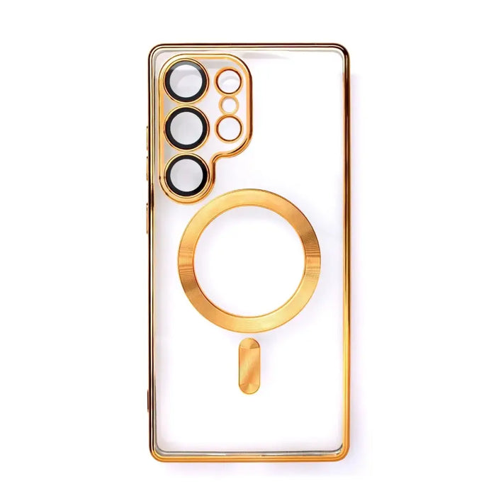 Electroplated Case with MagSafe galvanized for iPhone 16e - gold - Cell phone cases and covers<<<HurtelXML