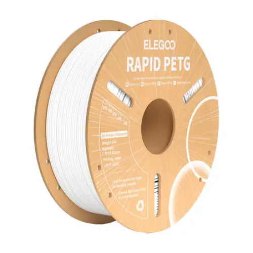 ELEGOO Rapid PETG Filament (White) - Filaments<<<3D Printing<<<Creative Technologies<<<InnproXML