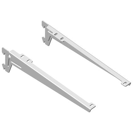 SET OF LEFT AND RIGHT CONSOLE WHITE ELEMENT SYSTEM