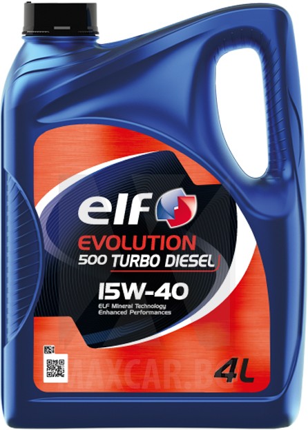 ELF EVOLUTION 500 DIESEL 15W-40 4L