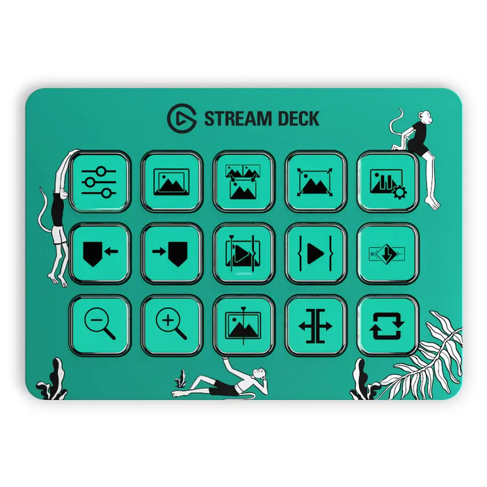 Elgato Stream Deck MK.2 Controller - 15 Customizable LCD Keys - Геймърски аксесоари<<<Геймърска
