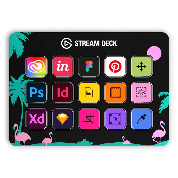 Elgato Stream Deck MK.2 Controller - 15 Customizable LCD Keys - Геймърски аксесоари<<<Геймърска