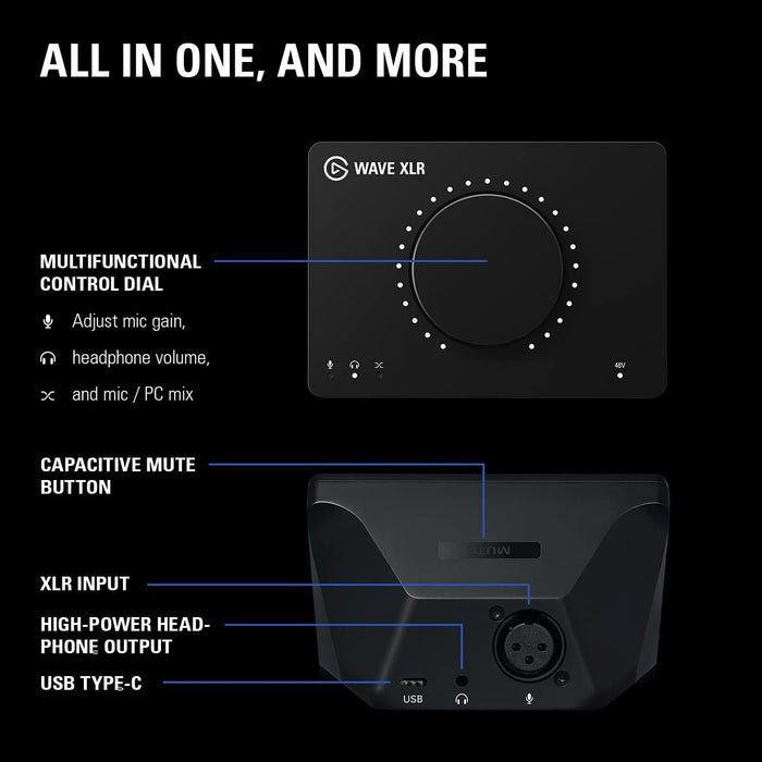 Elgato Wave XLR audio controller - Геймърски аксесоари<<<Геймърска периферия<<<ValiAPI