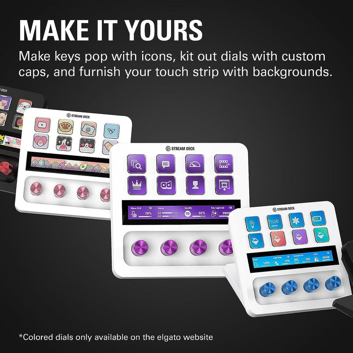 Elgato Stream Deck Plus White Controller