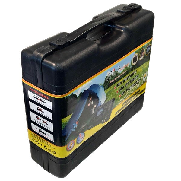 ELICO BDZ-155B Portable camping gas stove for 2.2 kW cartridges, piezo ignition.