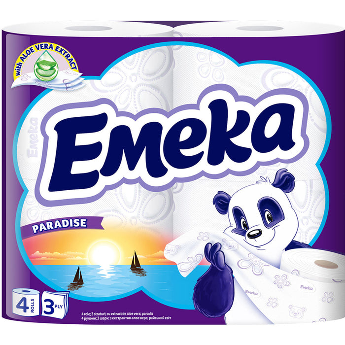 TOILET PAPER PARADISE 4PCS EMEKA