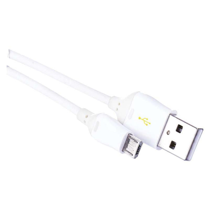 MICRO USB CABLE 2.0, 1M, WHITE SM7004W