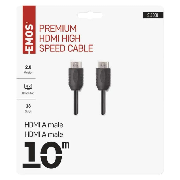 CABLE HDMI 2.0 HIGH SPEED 10M EMOS