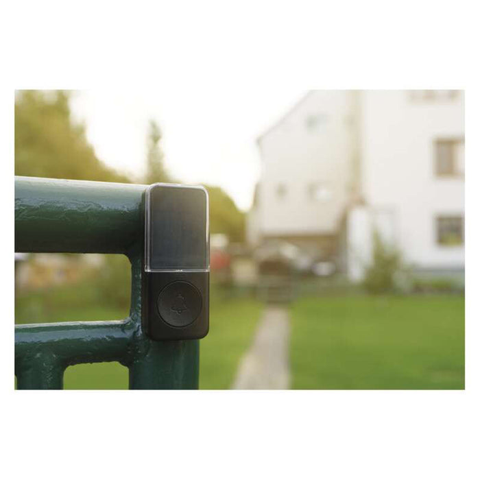 WIRELESS DOORBELL 220V BLACK COMPACT EMOS