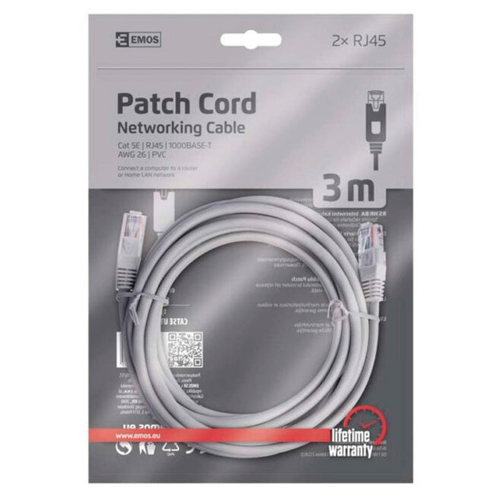NETWORK CABLE 3M EMOS