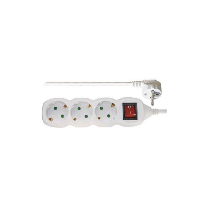 THREE SOCKETS WITH CABLE 1.5M EMOS 3GN/1.5M WITH KEY P1321