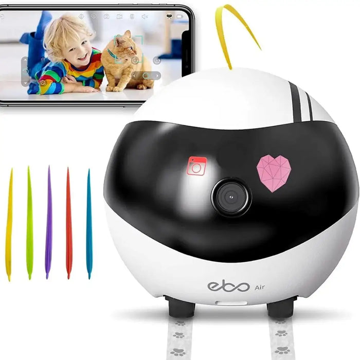 ENABOT Ebo Air AI Robot White and Black - Baby monitorsDIO-NIA<<<CareDIO<<<ActionPL