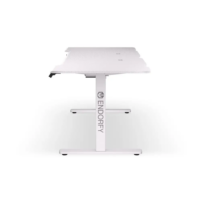 ENDORFY Gaming Desk - Atlas L Electric - Onyx White - Геймърски бюра<<<Геймърска периферия<<<ValiAPI