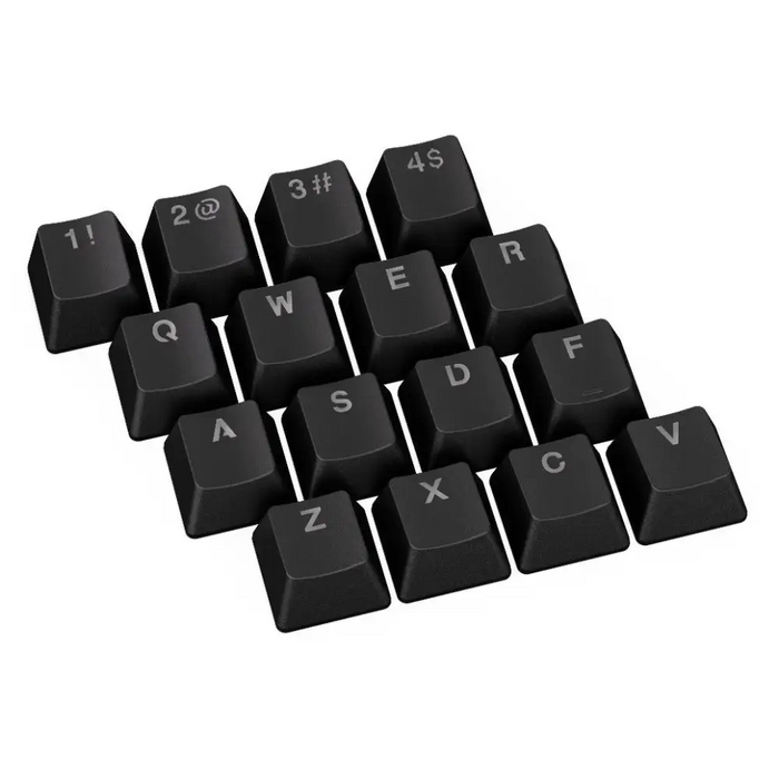 ENDORFY Mechanical Keyboard Caps - 124 pcs PBT - Black - Геймърски аксесоари<<<Геймърска периферия<<<ValiAPI