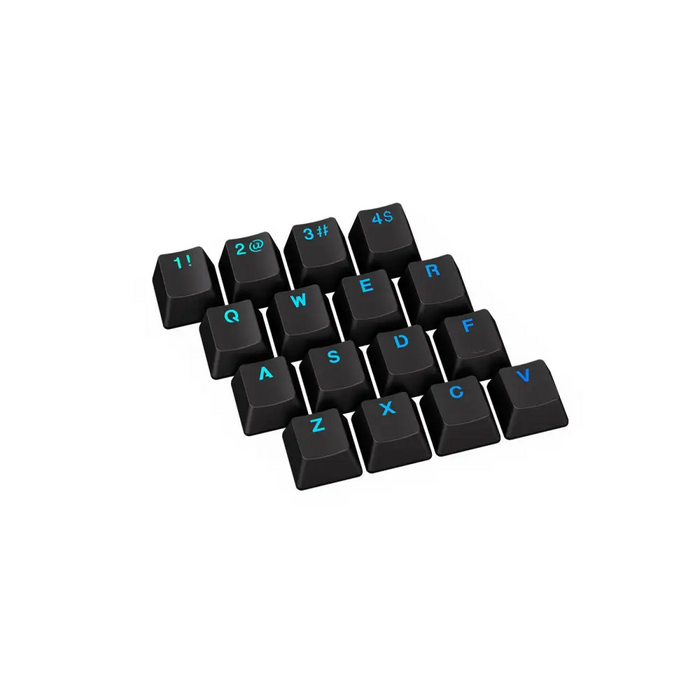 ENDORFY Mechanical Keyboard Caps - 124 pcs PBT - Black - Геймърски аксесоари<<<Геймърска периферия<<<ValiAPI