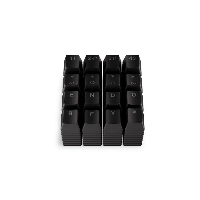 ENDORFY Mechanical Keyboard Caps - 124 pcs PBT - Black - Геймърски аксесоари<<<Геймърска периферия<<<ValiAPI