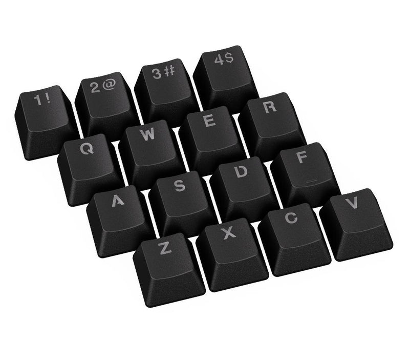 ENDORFY Mechanical Keyboard Caps - 124 pcs PBT - Black