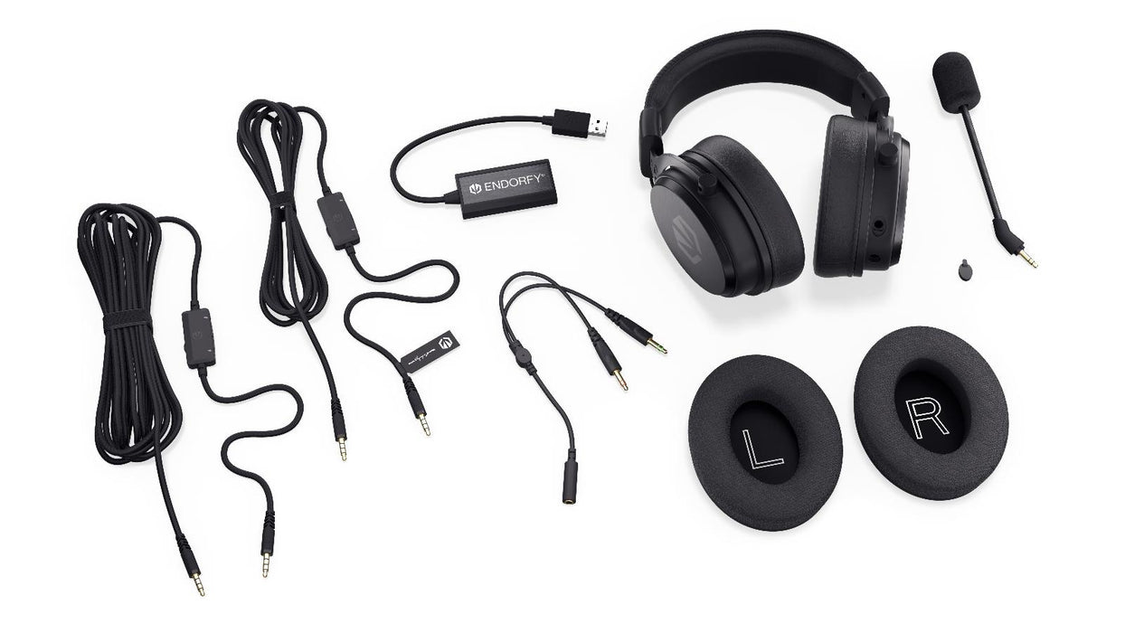 Gaming headphones ENDORFY Viro Plus 7.1 USB - Black