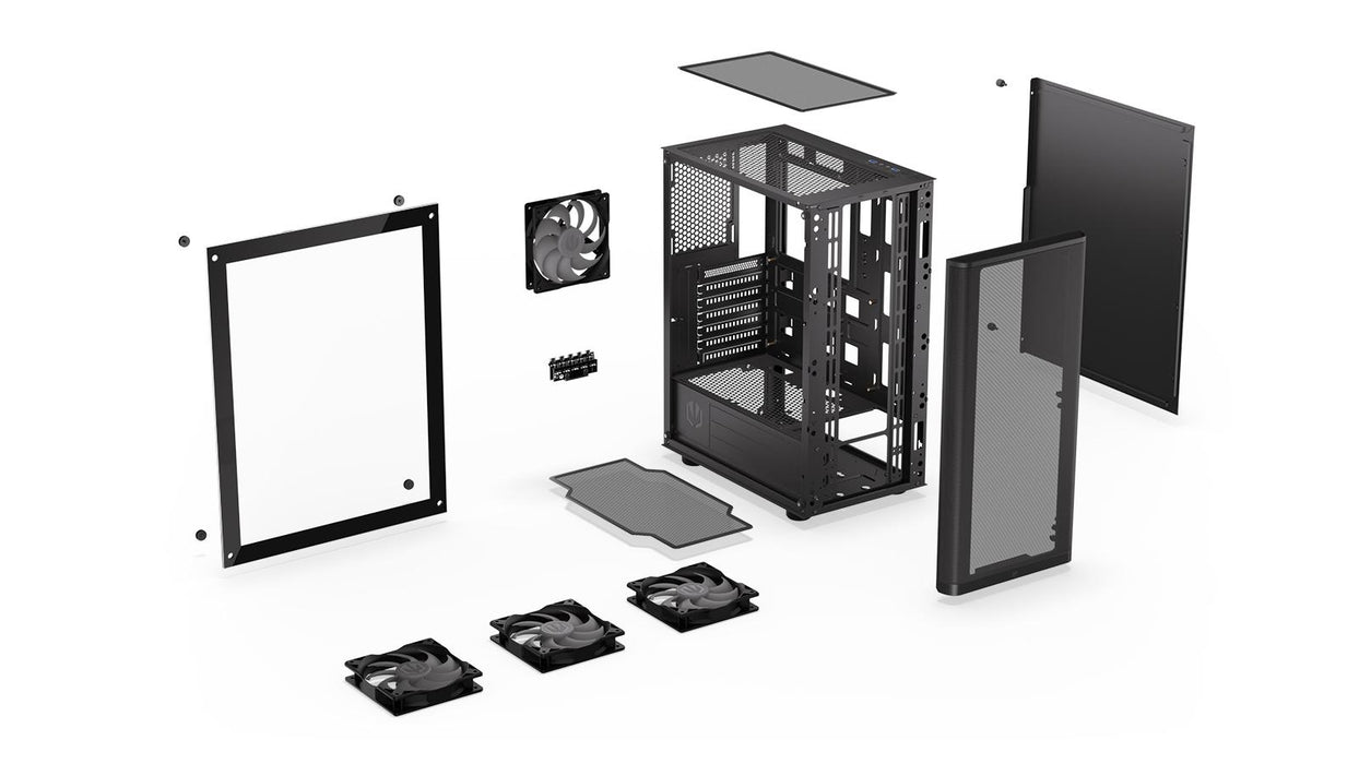 Box ENDORFY Ventum 200 ARGB - Middle Tower