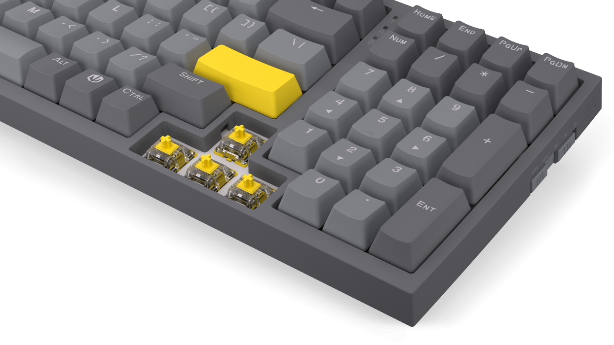 Gaming Wireless Mechanical Keyboard ENDORFY Celeris 1800 - Endorfy Yellow Switch - Full Size