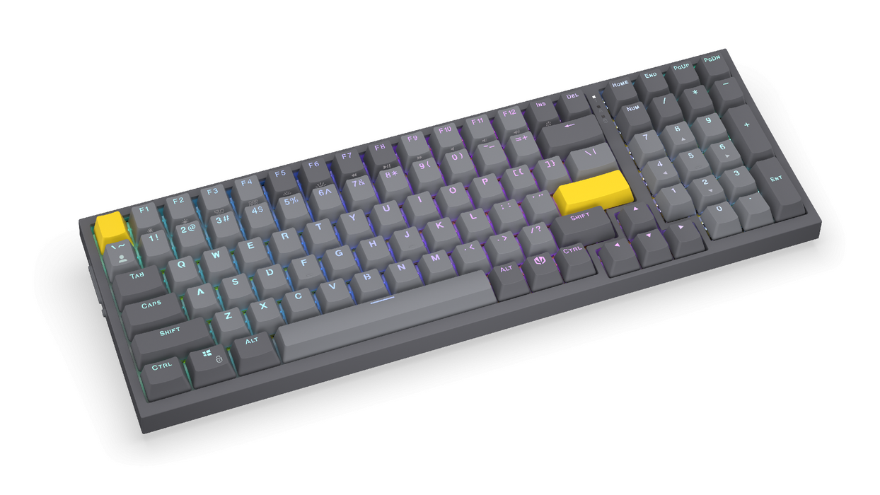 Gaming Wireless Mechanical Keyboard ENDORFY Celeris 1800 - Endorfy Yellow Switch - Full Size