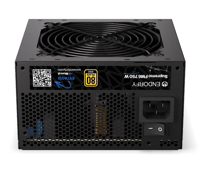 Power supply unit Endorfy Supremo FM6 750W 80+ Gold, PCIe 5.1 - Fully Modular