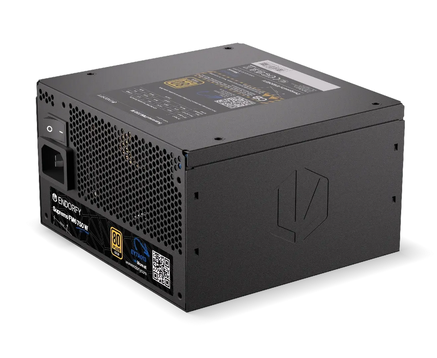 Power supply unit Endorfy Supremo FM6 750W 80+ Gold, PCIe 5.1 - Fully Modular