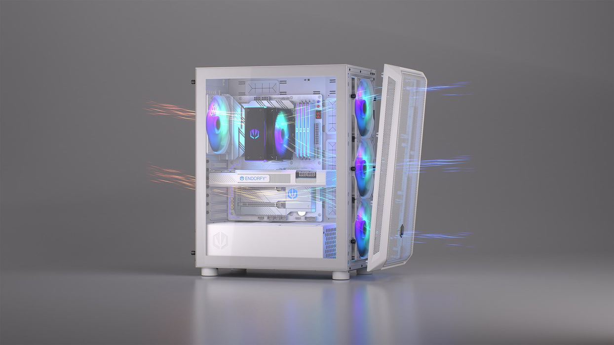 ENDORFY ARX 500 ARGB White Midi Tower